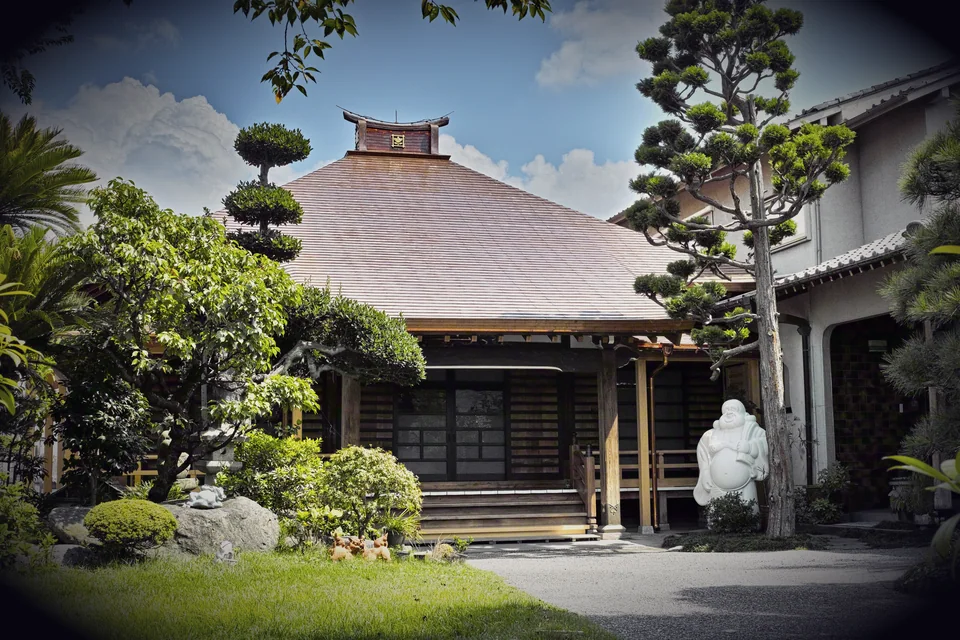 Temple grounds